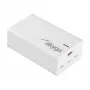 Akyga AK-CH-25 GaN stolná USB nabíjačka 140 W, 3 x USB-C PD + USB-A, biela