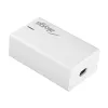 Akyga AK-CH-25 GaN stolná USB nabíjačka 140 W, 3 x USB-C PD + USB-A, biela