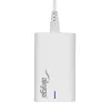 Akyga AK-CH-25 GaN stolná USB nabíjačka 140 W, 3 x USB-C PD + USB-A, biela