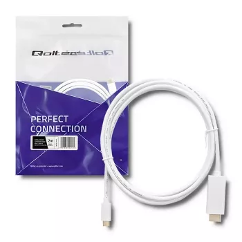 Qoltec USB 3.1 Type C samec na HDMI A samec kábel 2m 4K 60Hz