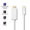 Qoltec USB 3.1 Type C samec na HDMI A samec kábel 2m 4K 60Hz
