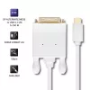 Qoltec USB 3.1 Type-C samec na DVI-D samec adaptérový kábel 2m 4K