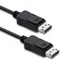 Qoltec DisplayPort 1.4 kábel samec na samec 3m 8K čierny