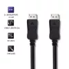 Qoltec DisplayPort 1.4 kábel samec na samec 3m 8K čierny