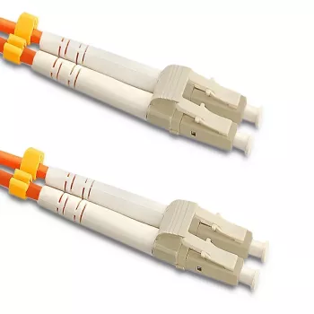 Qoltec optický patch kábel LC/UPC na LC/UPC multimódový OM2 duplex 20m