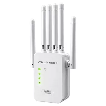 QOLTEC WiFi zosilňovač signálu repeater access point 300 Mbps