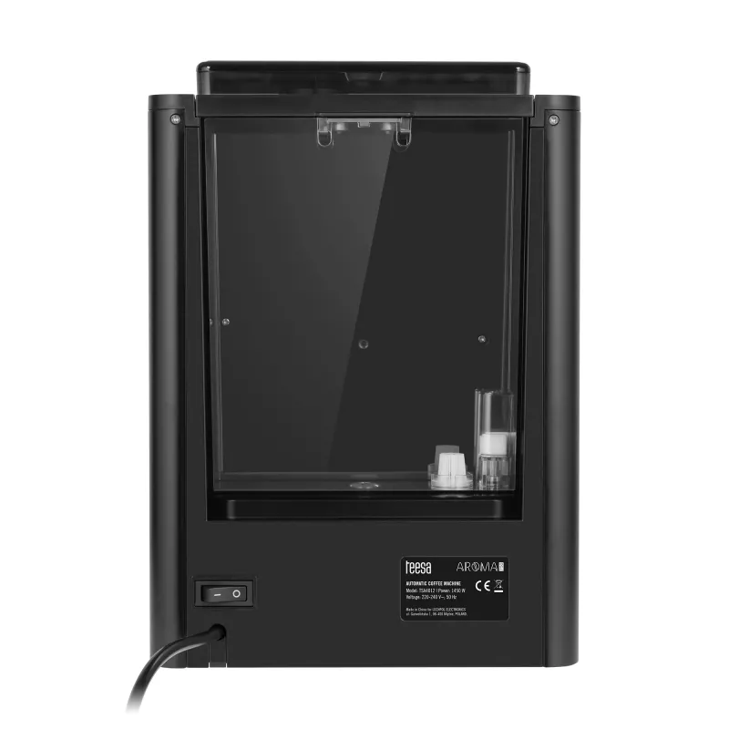 TEESA AROMA 750 Automatický kávovar s mlynčekom, 1450 W, 1,5 l, čierny
