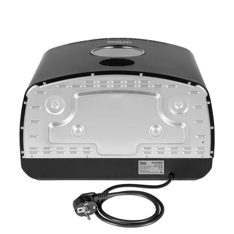 TEESA pizza pec SUPREME ELITE 2200 W, 450°C, duálne vyhrievanie, okno, LED, 33 cm, viacero programov pečenia