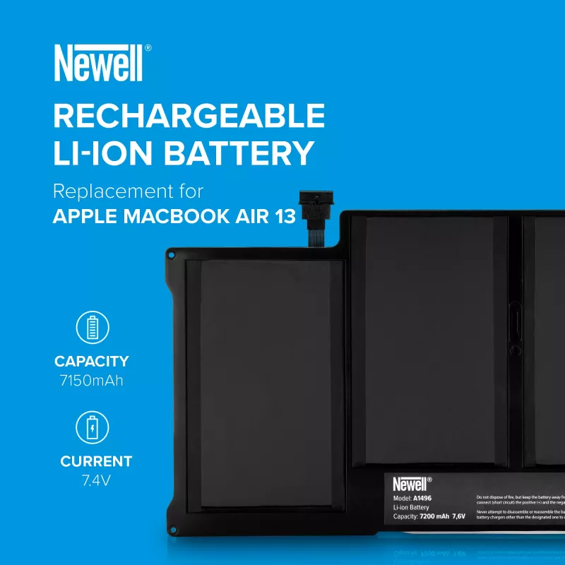 Newell A1496 7150 mAh batéria pre Apple MacBook Air 13