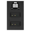Newell dvojkanálová USB-C nabíjačka DL-USB-C pre batérie Canon LP-E17