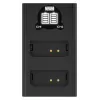 Newell dvojkanálová USB-C nabíjačka DL-USB-C pre batérie Canon LP-E10