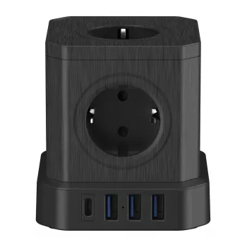 Newell GaN Power Cube 9W1 predlžovacia zásuvka čierna