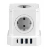 Newell GaN Power Cube 9w1 biela predlžovacia zásuvka s USB nabíjačkou