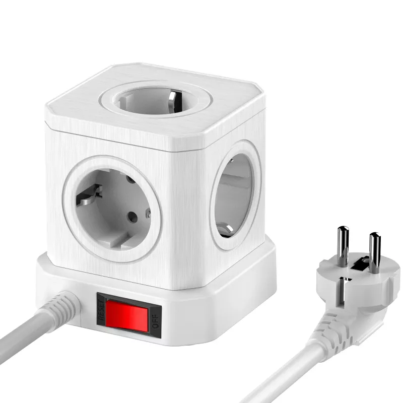 Newell GaN Power Cube 9w1 biela predlžovacia zásuvka s USB nabíjačkou
