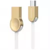 Baseus Keyble kábel (zliatina zinku) USB-A na USB-C 1m biele