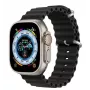 Dux Ducis silikónový remienok pre Apple Watch 8/7/6/5/4/3/2/SE (38/40/41 mm) - čierny