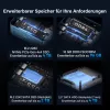 GEEKOM IT12 Mini PC, Intel Core i7-1260P, 16GB RAM, 500GB SSD, Windows 11 Pro, modrý