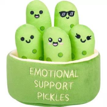 Just Play Emotional Support Pickles plyšová hračka