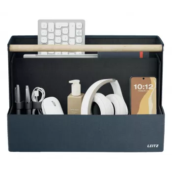 Leitz MyBox prenosný organizér na stôl textilný tmavosivý