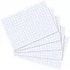 Herlitz Kartotékové karty A7, štvorčekové 5 mm, 170 g/m², Biele, 100 kusov (10621431)
