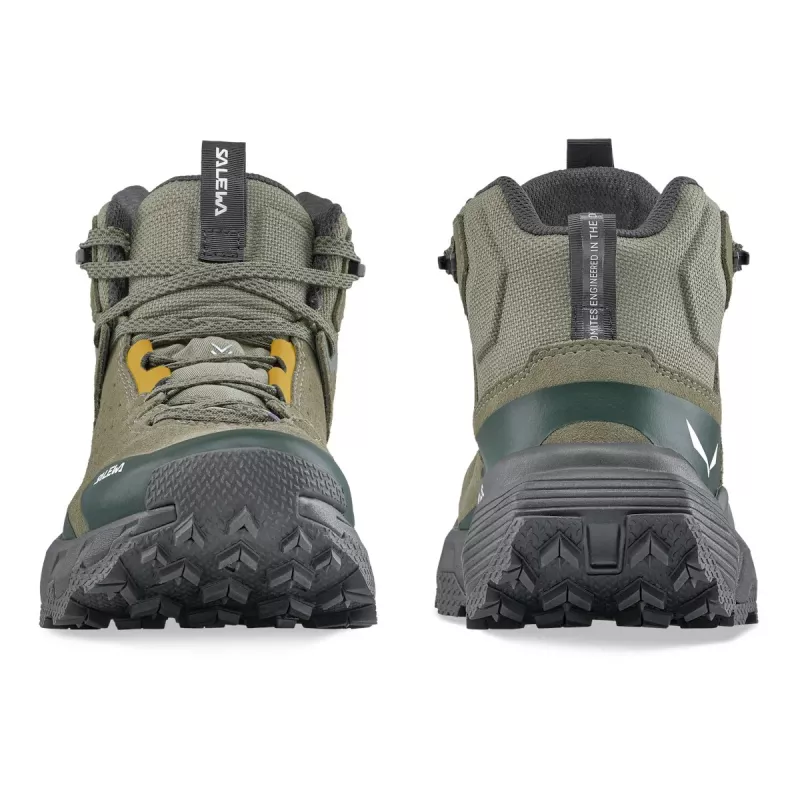 SALEWA Pedroc 2 Leather Mid PTX Green topánky