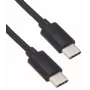 Zebra USB-C na USB-C komunikačný a nabíjací kábel, 1m, 60W PD, čierna