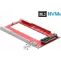 DeLOCK U.2 na M.3 / NF1 konvertor – PCIe 4.0 NVMe adaptér, SFF-8639 na SFF-8611/8612
