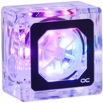 Alphacool Eisfluegel Aurora HighFlow indikátor prietoku so signálom tachometra (transparentný)