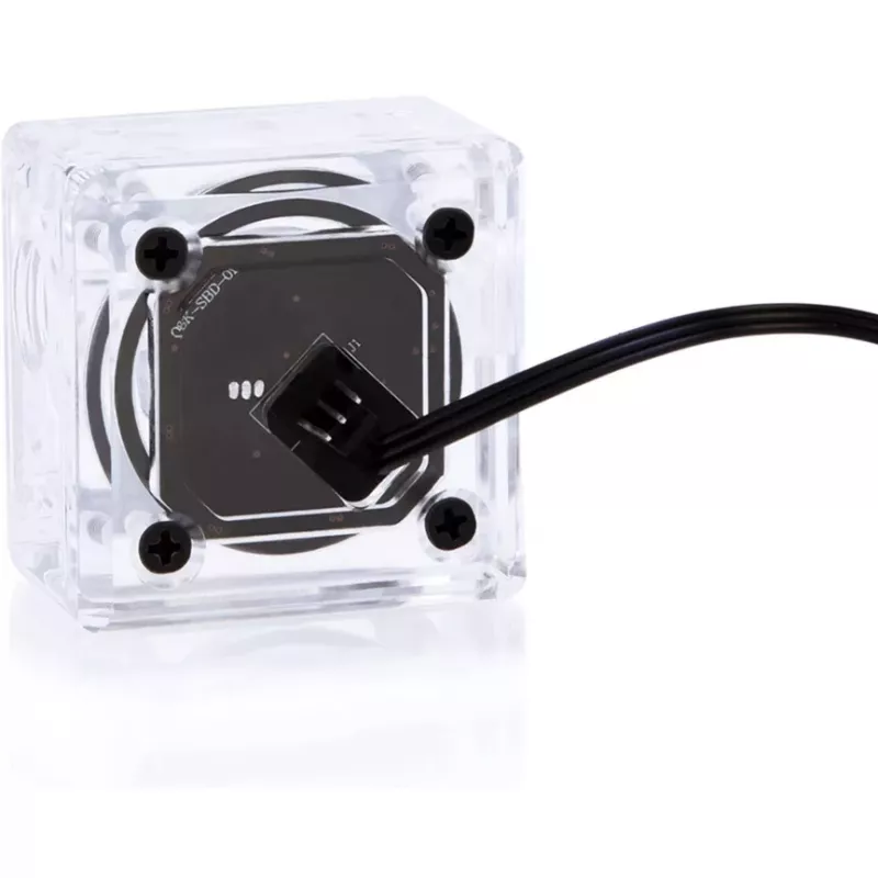 Alphacool Eisfluegel Aurora HighFlow indikátor prietoku so signálom tachometra (transparentný)