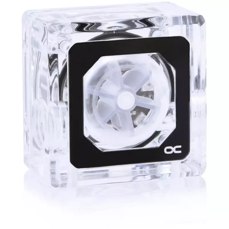 Alphacool Eisfluegel Aurora HighFlow indikátor prietoku so signálom tachometra (transparentný)