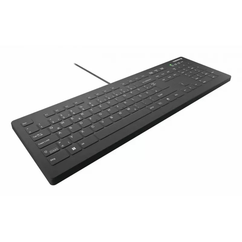 CHERRY Contour Design Active Key AK-C8112 full-size káblová USB nožnicová klávesnica QWERTY čierna