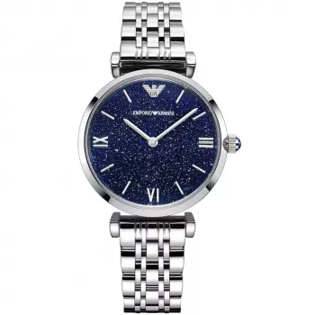 ARMANI Woman AR11091 quartzové náramkové hodinky 32mm strieborná oceľový mesh