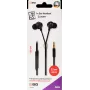 2GO 794476 káblový in-ear headset s mikrofónom, antracitová