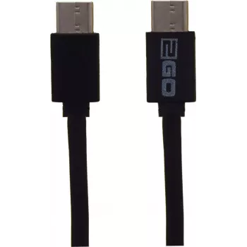 2GO 795849 USB kábel 1 m USB 3.2 Gen 1 (3.1 Gen 1) USB C čierna