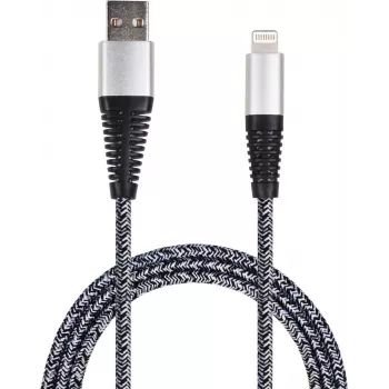 2GO 795952 USB kábel 1 m USB-B Lightning strieborná (795952)