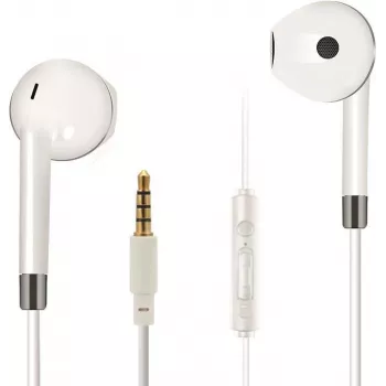 2GO 795964 drôtový in-ear headset s mikrofónom, biela