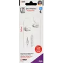 2GO Active 1 káblové in-ear slúchadlá s mikrofónom na hovory/hudbu - biela