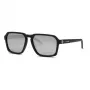 PHILIPP PLEIN SPORT pánske slnečné okuliare SSP030 - 59/17/145 mm, čierny acetátový rám, sivé sklá, UV400 ochrana
