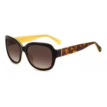 Kate Spade dámske slnečné okuliare Layne - acetátový rám, UV400 ochrana, 55 mm sklá