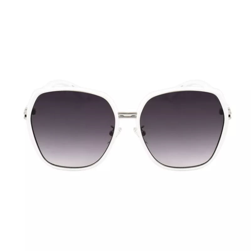 GUESS GF0407-21B dámske slnečné okuliare - 59mm plastový rám, UV400 ochrana