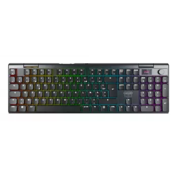 CHERRY XTRFY MX 10.1 Wireless Low-Profile herná klávesnica, AZERTY, RGB, čierna