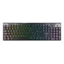 CHERRY XTRFY MX 10.1 Wireless Low-Profile herná klávesnica, AZERTY, RGB, čierna