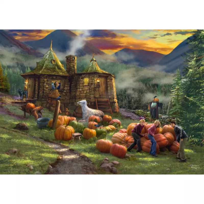 Schmidt Thomas Kinkade Studios Harry Potter - Hagrid's Hut 1000 dielikov puzzle