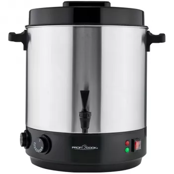 PROFI COOK automatický zavařovací hrniec a dávkovač teplých nápojov PC-EKA 1283, nerezové puzdro, 32 litrov, plynulé nastavenie teploty - 1 ks (501283)