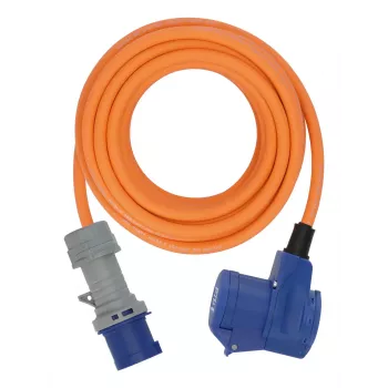 Brennenstuhl 1167650310 predlžovací kábel 10m CEE konektor samec / uhlová spojka H07RN-F 3G 2,5 mm² modrá