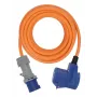 Brennenstuhl 1167650310 predlžovací kábel 10m CEE konektor samec / uhlová spojka H07RN-F 3G 2,5 mm² modrá