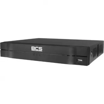 BCS 4-kanálový IP rekordér BCS-L-NVR0401-4KE-4P(2L) s PoE, 8MP, H.265+
