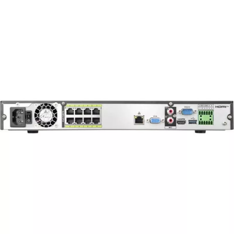 BCS LINE 8-kanálový 8K NVR s AI a 8 PoE portami BCS-L-NVR0802-A-8K-8P-Ai2