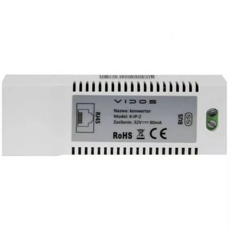 VIDOS 2IP K-IP-2 konvertor pre 2-vodičový domový telefón VIDOS DUO