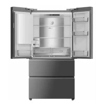 DREAME DRF560WMXEEUP French Door chladnička s mrazničkou, 561 L, Platinum Inox, Wi-Fi, No Frost
